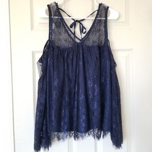 Shyanne floral race shoulder off size XL